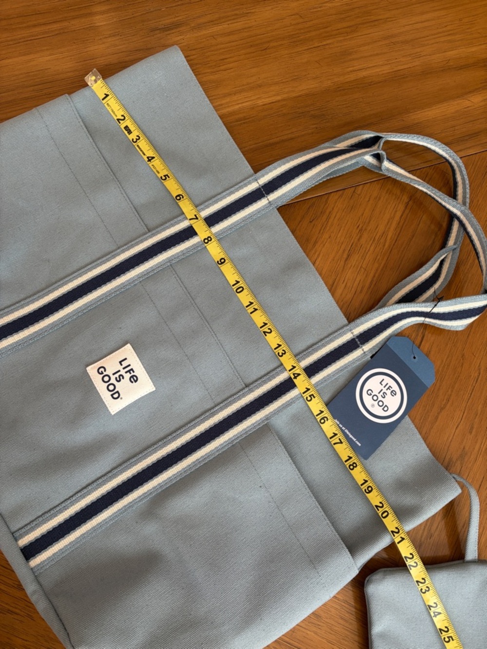 Life Is Good Canvas Tote - Picture 4 of 9